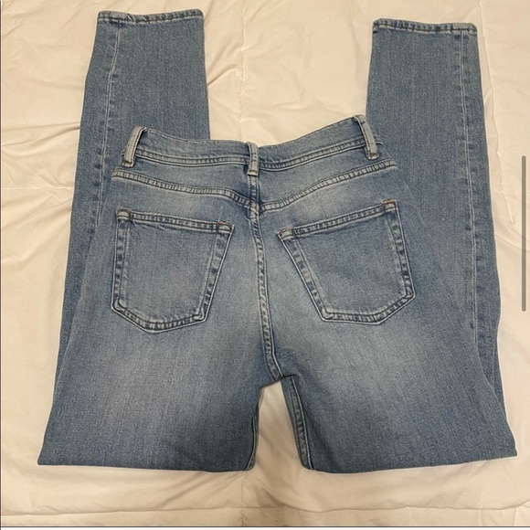 Acne Studios Melk Denim in Light Blue Size 25 - Picture 5 of 9